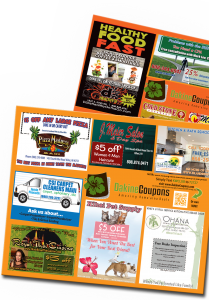 Image Promoting Michigan Local Coupon Mailer